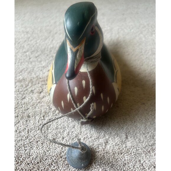 Big Sky Carvers Hand Crafted Drake Decoy 1999 Signed Wood Duck Brandy McManus - Picture 3 of 5